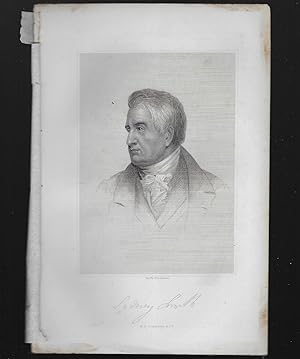 Seller image for Sydney Smith Steel Engraved Portrait for sale by Legacy Books II