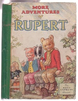 Image du vendeur pour More Adventures of Rupert [Rupert Annual 1953] mis en vente par Renaissance Books, ANZAAB / ILAB