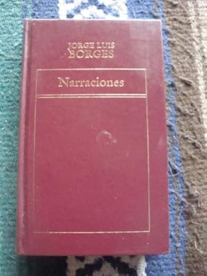 Imagen del vendedor de Narraciones a la venta por Libros del cuervo