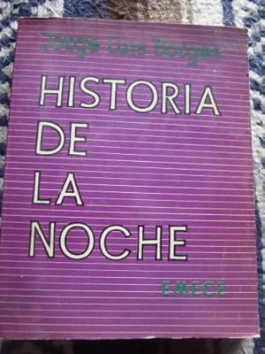 Imagen del vendedor de Historia de la noche. a la venta por Libros del cuervo