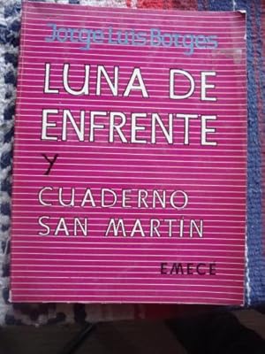Imagen del vendedor de Luna de enfrente y Cuaderno San Martn a la venta por Libros del cuervo