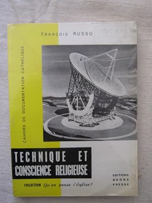 Image du vendeur pour Technique et conscience religieuse mis en vente par Tant qu'il y aura des livres