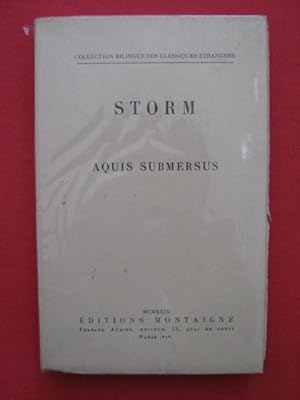 Seller image for Aquis submersus for sale by Tant qu'il y aura des livres