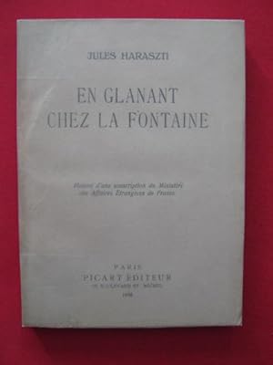 Seller image for En glanant chez La Fontaine for sale by Tant qu'il y aura des livres