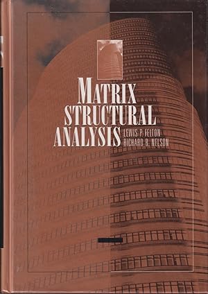 Imagen del vendedor de Matrix Structural Analysis a la venta por Jonathan Grobe Books