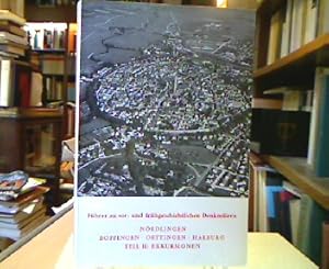 Nördlingen. Bopfingen. Oettingen. Harburg. Teil II: Exkursionen. (=Führer zu vor- und frühgeschic...