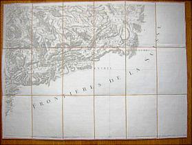 Carte de Neubrisack au marquisat de Durlach ; Carte des Cantons de Bâle, de Soleure et de la prin...