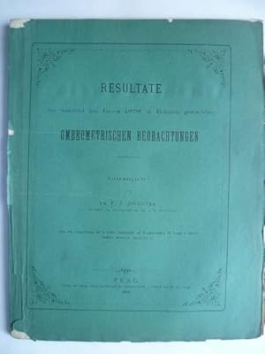 Seller image for Resultate der whrend des Jahres 1878 in Bhmen gemachten ombrometrischen Beobachtungen. for sale by Ostritzer Antiquariat