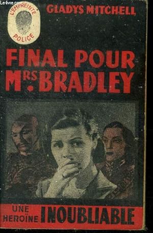 Image du vendeur pour Final pour Mrs Bradley ( Death of the Opera ) mis en vente par Le-Livre