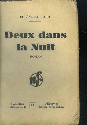 Seller image for Deux dans la nuit for sale by Le-Livre