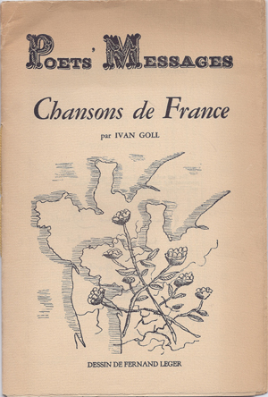 Chansons de France; Dessin de Fernand Leger