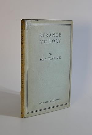 Imagen del vendedor de Strange Victory a la venta por Locus Solus Rare Books (ABAA, ILAB)