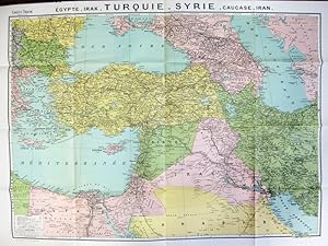 Carte Taride Egype - Irak - TURQUIE - SYRIE - Caucase - Iran