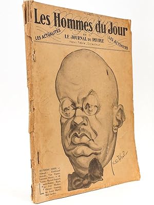 Seller image for Les Hommes du Jour et Le Journal du Peuple. Deuxime Srie (1932) : Palmade - Ferdinand Brunot - Von Papen - Lucienne Boyer - A. de Monzie - Marcel Pagnol - Jean Mistler - Louis Malvy - Abel Gardey - Germain Martin - Marie Dubas - P.B. Gheusi - Suzanne Valadon - for sale by Librairie du Cardinal