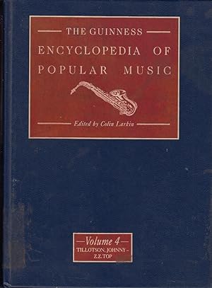 Seller image for The Guinness Encyclopedia Of Popular Music Volume 4 for sale by Jonathan Grobe Books