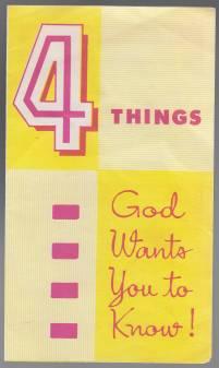 Seller image for 4 Things God Wants You To Know for sale by HORSE BOOKS PLUS LLC