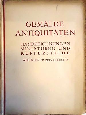 Imagen del vendedor de 287. Kunstauktion. Versteigerung aus dem Nachlass bekannter Wiener Sammler u. Privatbesitz. Versteigerung vom 8. bis zum 12. Mai 1926. a la venta por erlesenes  Antiquariat & Buchhandlung