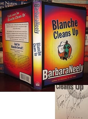 Seller image for BLANCHE CLEANS UP Signed 1st for sale by Rare Book Cellar