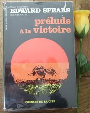 Immagine del venditore per Pr�lude � la victoire venduto da Librairie du Bocage