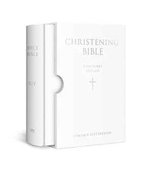 Seller image for HOLY BIBLE: King James Version (KJV) White Compact Christening Edition (Leather) for sale by Grand Eagle Retail