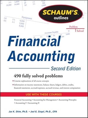 Bild des Verkufers fr Schaum's Outline of Financial Accounting (Paperback) zum Verkauf von Grand Eagle Retail