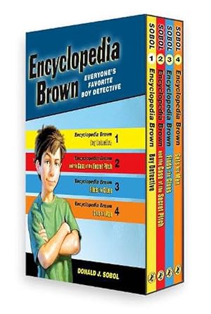 Imagen del vendedor de Encyclopedia Brown Box Set (4 Books) (Paperback) a la venta por Grand Eagle Retail