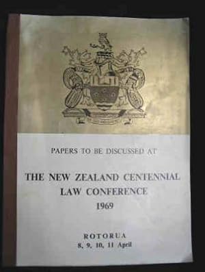 Immagine del venditore per Papers to be Discussed at the New Zealand Centennial Law Conference 1969 venduto da Ariel Books IOBA