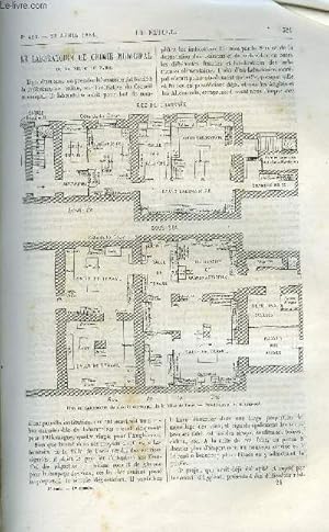 Seller image for La nature n 412 - Le laboratoire de chimie municipal de la ville de paris par Gaston Tissandier, Les origines et le dveloppement de la vie par Edmond Perrier, Chauffage des wagons de chemin de fer par l'actate de soude, La valle de Kashmyr for sale by Le-Livre