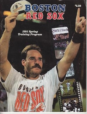 Boston Red Sox 1991 Spring Training Program