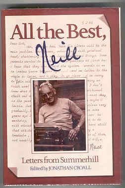 Image du vendeur pour All the Best, Neill: Letters From Summerhill mis en vente par Books on the Square