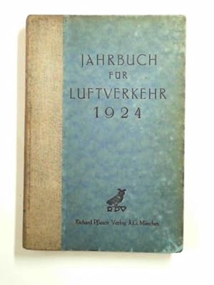 Imagen del vendedor de Jahrbuch fur Luftverkehr 1924 a la venta por Cotswold Internet Books