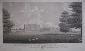 Bild des Verkufers fr Fine Original Antique Engraving Illustrating a East View of Shenstone Park in Staffordshire. zum Verkauf von Rostron & Edwards