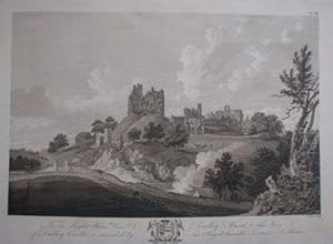 Bild des Verkufers fr Fine Original Antique Engraving Illustrating a View of Dudley Castle in Staffordshire. zum Verkauf von Rostron & Edwards