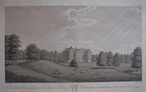 Seller image for Fine Original Antique Engraving Illustrating a South East View of Wrottesley in Staffordshire. for sale by Rostron & Edwards