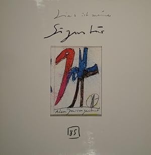 Signatur. Zeit - Schrift - Bild. Objekt Nr. 3. Horst Janssen.