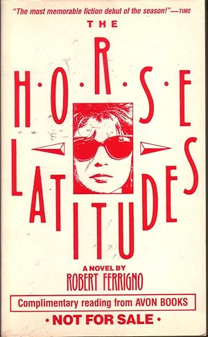 Seller image for THE HORSE LATITUDES. for sale by Monroe Stahr Books