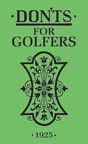 Bild des Verkufers fr Don'ts for Golfers (Hardcover) zum Verkauf von Grand Eagle Retail
