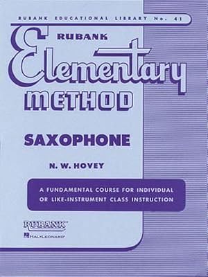 Imagen del vendedor de Rubank Elementary Method Saxophone (Paperback) a la venta por Grand Eagle Retail