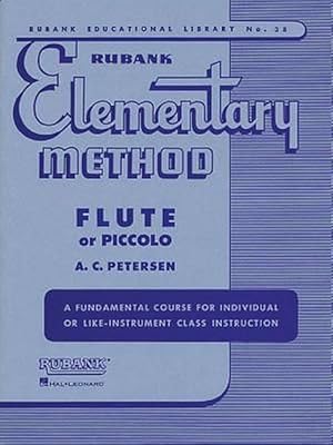 Bild des Verkufers fr Rubank Elementary Method: Flute or Piccolo [With Charts] (Paperback) zum Verkauf von Grand Eagle Retail