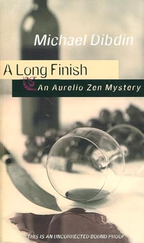 Seller image for A LONG FINISH: An Aurelio Zen Mystery. for sale by Bookfever, IOBA  (Volk & Iiams)