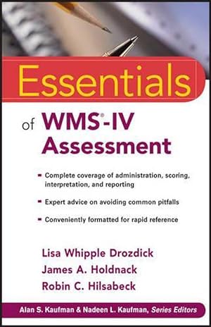 Seller image for Essentials of WMS-IV Assessment (Paperback) for sale by Grand Eagle Retail
