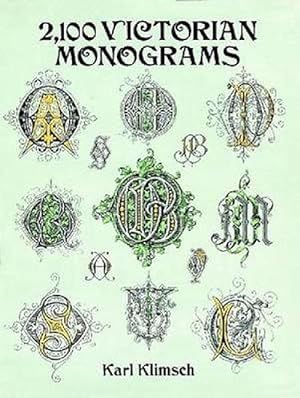 Imagen del vendedor de 2,100 Victorian Monograms (Paperback) a la venta por Grand Eagle Retail