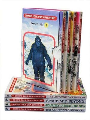 Imagen del vendedor de Choose Your Own Adventure 4-Book Boxed Set #1 (the Abominable Snowman, Journey Under the Sea, Space and Beyond, the Lost Jewels of Nabooti) (Paperback) a la venta por Grand Eagle Retail