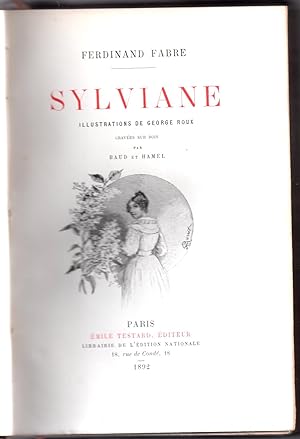 Sylviane - illustrations de George Roux gravées sur bois par Baud et Hamel