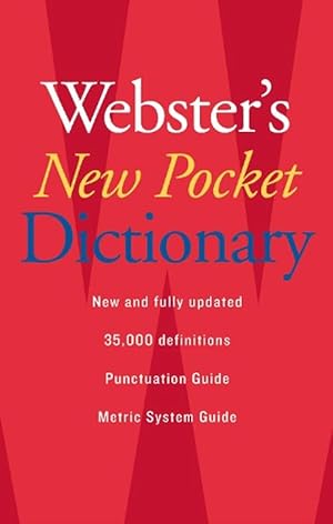 Imagen del vendedor de Webster's New Pocket Dictionary (Paperback) a la venta por Grand Eagle Retail