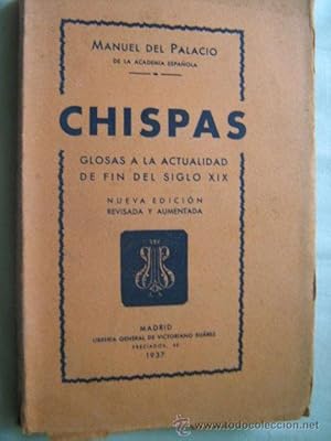 Seller image for CHISPAS. GLOSAS A LA ACTUALIDAD DE FIN DEL SIGLO XIX for sale by Librera Maestro Gozalbo