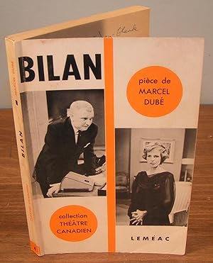 BILAN (dédicacé, signé)