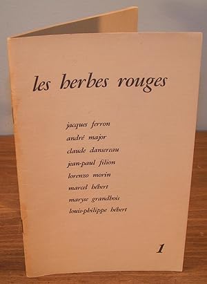 Image du vendeur pour LES HERBES ROUGES (no. 1, 1968) mis en vente par Librairie Montral