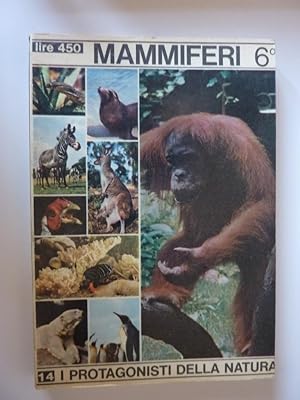 "Collana I Protagonisti della Natura - MAMMIFERI 6°: Sdendati, Dermotteri, Primati"