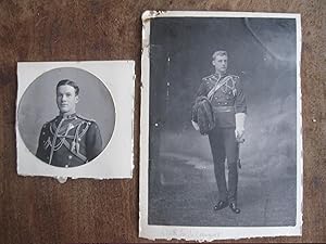 Lancers, a Good Original Vintage Portrait Photograph of a Junior Officer in Full Dress Uniform, P...